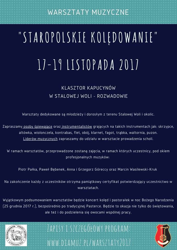 Warsztaty Muzyczne Staropolskie Kolędowanie