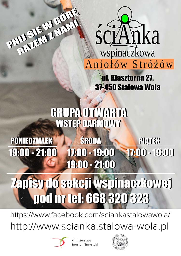 Ścianka Wspinaczkowa Aniołów Stróżów